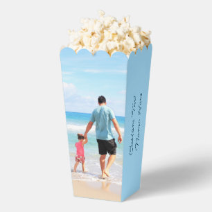 Personalisierte benutzerdefinierte Foto- und Text- Geschenkschachtel