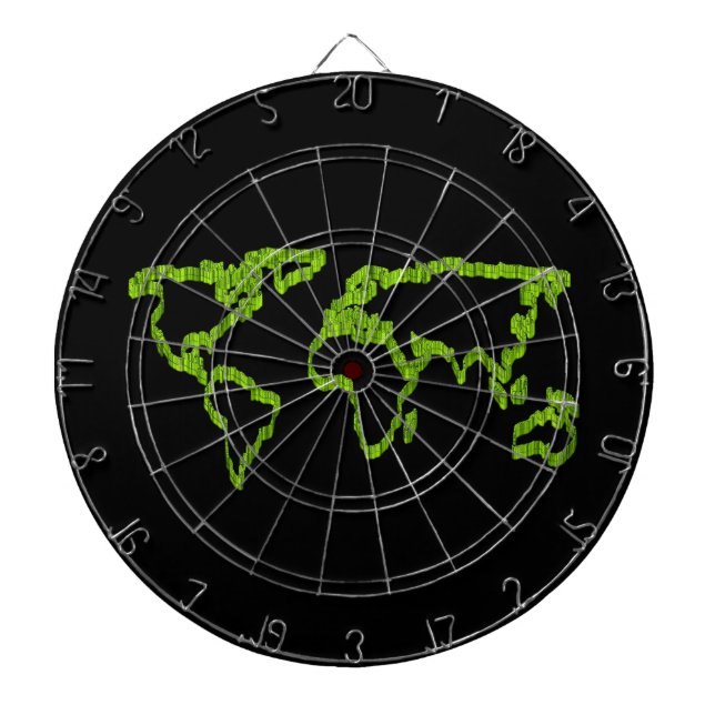 Personalisierte benutzerdefinierte Foto- und Texte Dartscheibe (vorne)