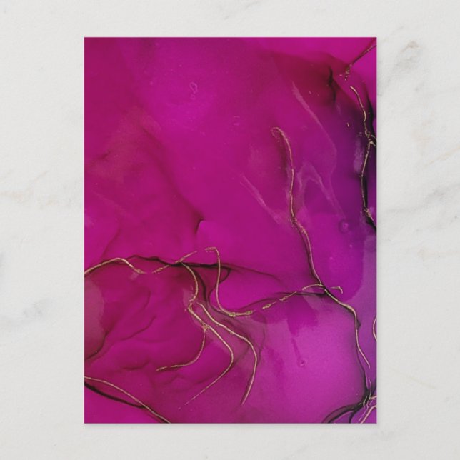 Personalisierte benutzerdefinierte Foto- und Texte Postkarte (Vorderseite)