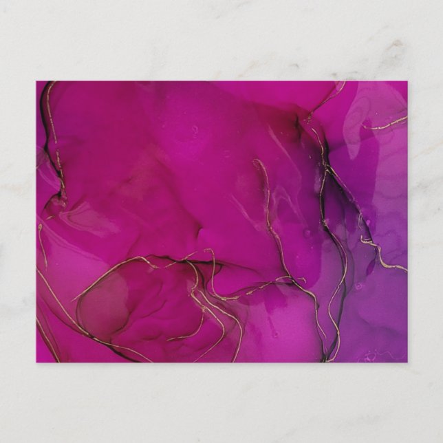 Personalisierte benutzerdefinierte Foto- und Texte Postkarte (Vorderseite)