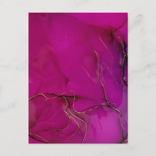 Personalisierte benutzerdefinierte Foto- und Texte Postkarte (Vorderseite)