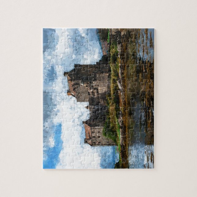 Personalisierte benutzerdefinierte Foto- und Texte Puzzle (Vertikal)