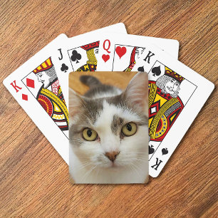 Personalisierte benutzerdefinierte Fotos Spielkarten