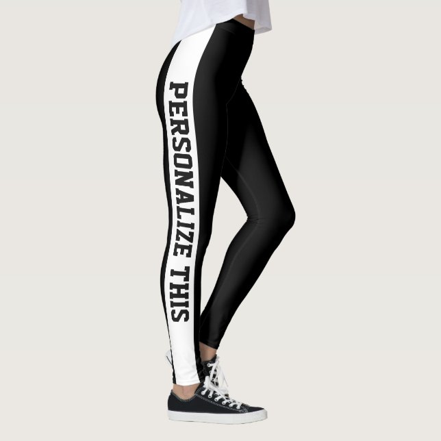 Personalisierte benutzerdefinierte Leggings (Rechts)
