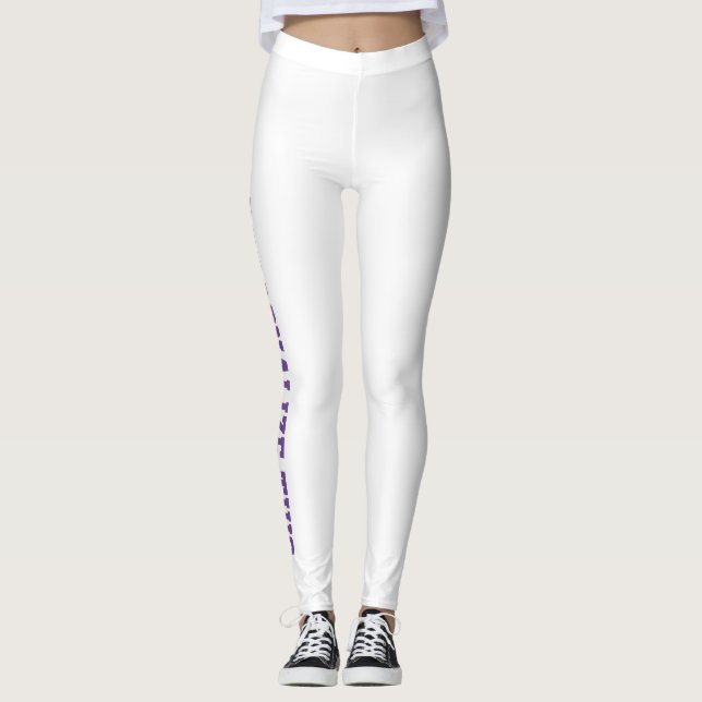 Personalisierte benutzerdefinierte Leggings (Vorderseite)