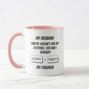 Personalisierte benutzerdefinierte lustige Mom cop Tasse