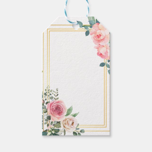 Personalisierte benutzerdefinierte Markierung für  Geschenkanhänger (Vorderseite)