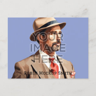 Personalisierte benutzerdefinierte Postkarte zum F