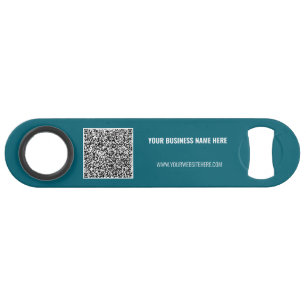 Personalisierte benutzerdefinierte Text-QR-Code-Ba Speed Flaschenöffner