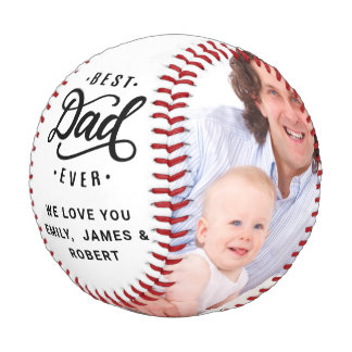Personalisierte benutzerdefinierte Vater Vathers D Baseball