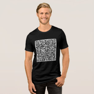 Personalisierte Benutzerspezifische Informationen  Tri-Blend Shirt
