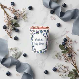 Personalisierte Berry Sweet Baby Shower Papiertass Pappbecher