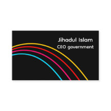 Personalisierte Berufliche Visitenkarte