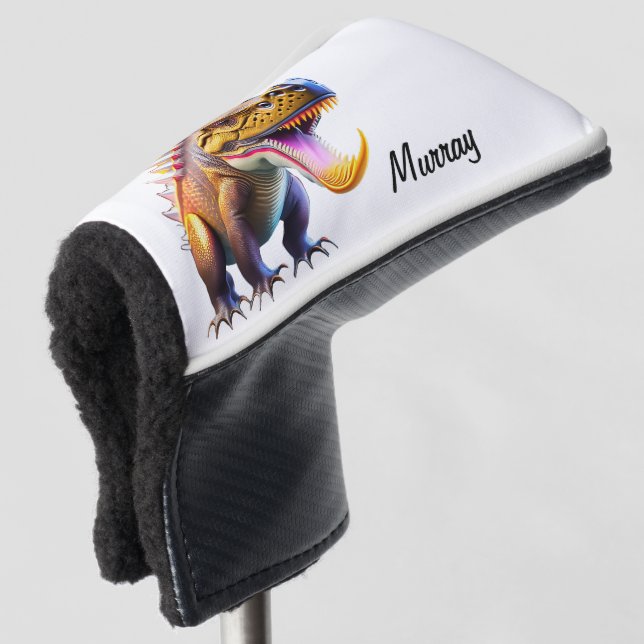 Personalisierte BesenGolf Putter Abdeckung Golf Headcover (3/4 Vorderseite)