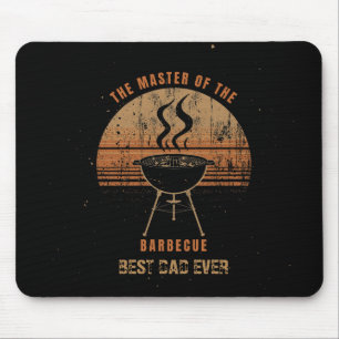 Personalisierte Best Dad Ever BBQ-Mauspad Mousepad
