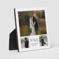 Personalisierte Best Day-Ever-Foto-Plakette mit Aa