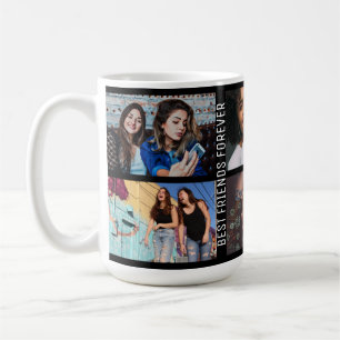 Personalisierte Best Friends Forever 6 Foto Custom Kaffeetasse