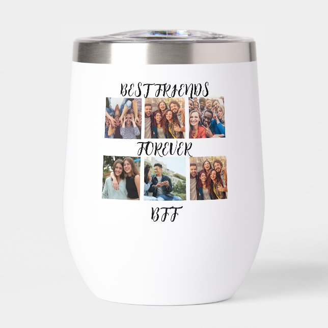 Personalisierte "Best Friends Forever"-Fotovorlage (Vorderseite)