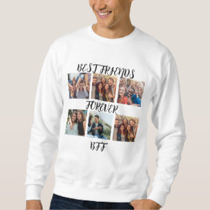 Personalisierte "Best Friends Forever"-Fotovorlage Sweatshirt