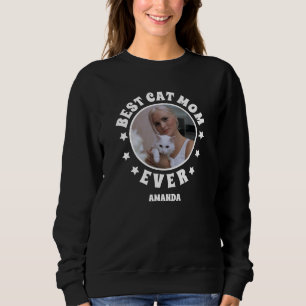 Personalisierte beste Cat Mama je benutzerdefinier Sweatshirt