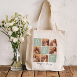 Personalisierte beste Freunde für immer 6 FotoColl Tragetasche<br><div class="desc">Feiern Sie Ihre unzerbrechliche Bindung mit diesem "Best Friends Forever" Foto Tasche! Mit fett gedruckter "BESTE FREUNDIN"-Schrift und Platz für 6 Ihrer Lieblings-Fotos lasse dieses Design Ihnen, Ihren eigenen personalisierten Sake zu kreieren. Fügen Sie Ihre Namen oder eine herzliche Nachricht hinzu, um es einzigartig zu machen. Diese Tasche ist ein...</div>