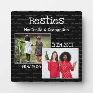 Personalisierte BESTE FREUNDIN 2 Foto Wichtigste F Fotoplatte