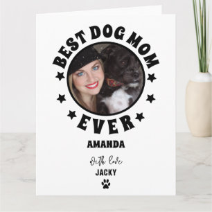 Personalisierte Beste Hundemutter überhaupt Benutz Karte