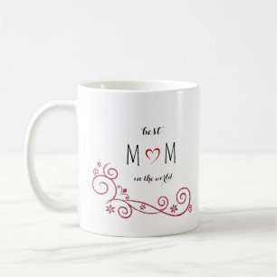 Personalisierte beste Mama der Welt Kaffeetasse