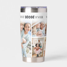 Personalisierte beste Mama Foto-Collage Mutter