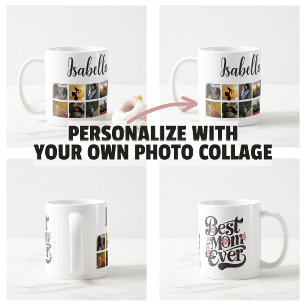 Personalisierte beste Mama je angesagter Muttertag Kaffeetasse