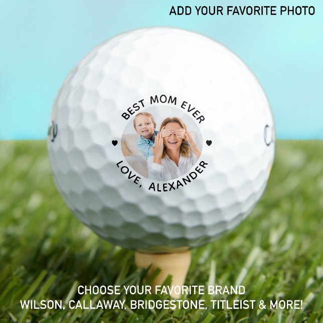 Personalisierte beste Mama je benutzerdefiniertes  Golfball (Von Creator hochgeladen)