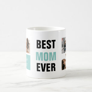 Personalisierte beste Mama je Foto Geschenk Kaffee Kaffeetasse