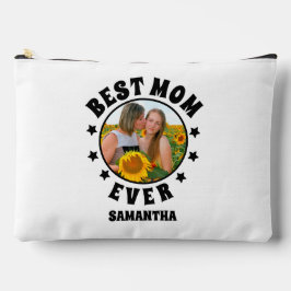 Personalisierte beste Mama je Foto Muttertag Zubehörtasche