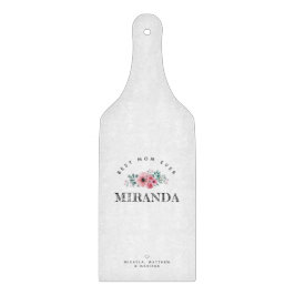 Personalisierte Beste Mama je Glas Chopping Board Schneidebrett