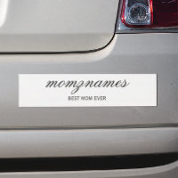 Personalisierte Beste Mama je Kalligrafiebezeichnu