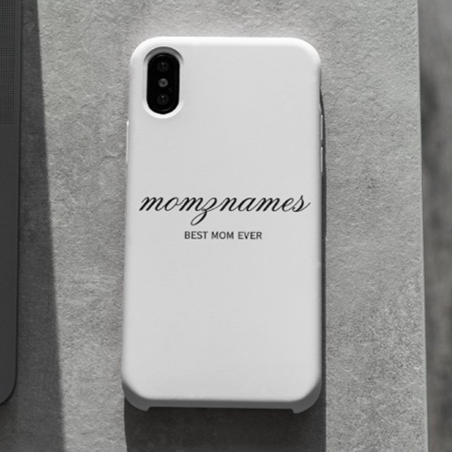 Personalisierte Beste Mama je Kalligrafiebezeichnu Case-Mate iPhone Hülle (Von Creator hochgeladen)