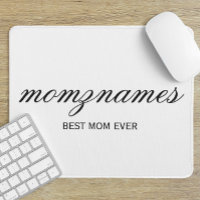 Personalisierte Beste Mama je Kalligrafiebezeichnu