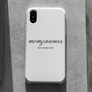 Personalisierte Beste-Mutter-aller-Zeiten-Kalligra iPhone 16 Hülle