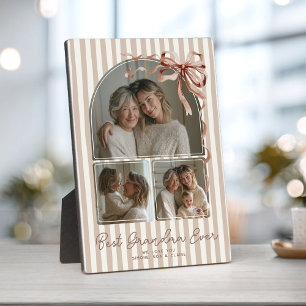 Personalisierte Beste Oma Aller Zeiten 3 Foto-Coll Fotoplatte