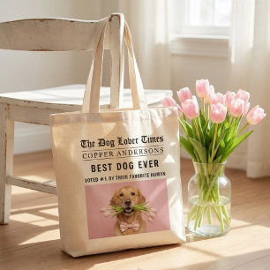 Personalisierte “Bester Hund Aller Zeiten” Indiv Tragetasche