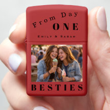 Personalisierte Besties-Fotos und Namen