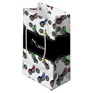 Personalisierte Bezeichnung für weiße Krafträde Kleine Geschenktüte