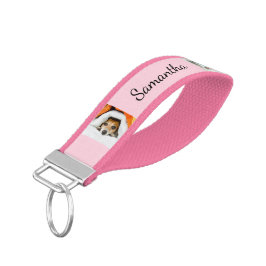 Personalisierte Bezeichnung und 6 Foto| Rosa