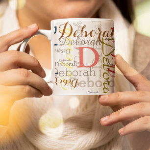 Personalisierte Bezeichnung und anfängliche Typogr Mattglastasse