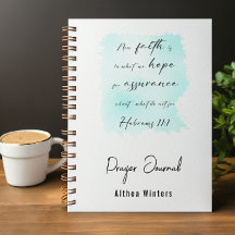 Personalisierte Bibel Verse SpiralNotebook