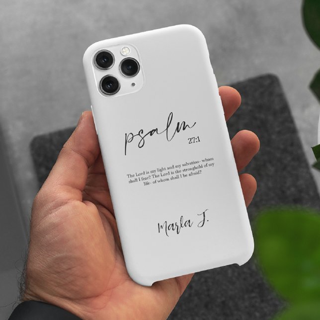 Personalisierte Bibelversion einfach Case-Mate iPhone Hülle (Von Creator hochgeladen)