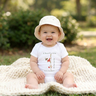 Personalisierte Biene Die Veränderung Baby Strampler