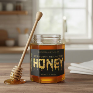 Personalisierte Bienen-Aufkleber für Unternehmen Rechteckiger Aufkleber