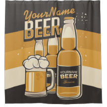 Personalisierte Bierflasche Sudsy Tasse Brauen Bar