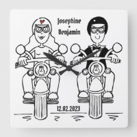 Personalisierte Biker Motorrad Hochzeit Akryllisch
